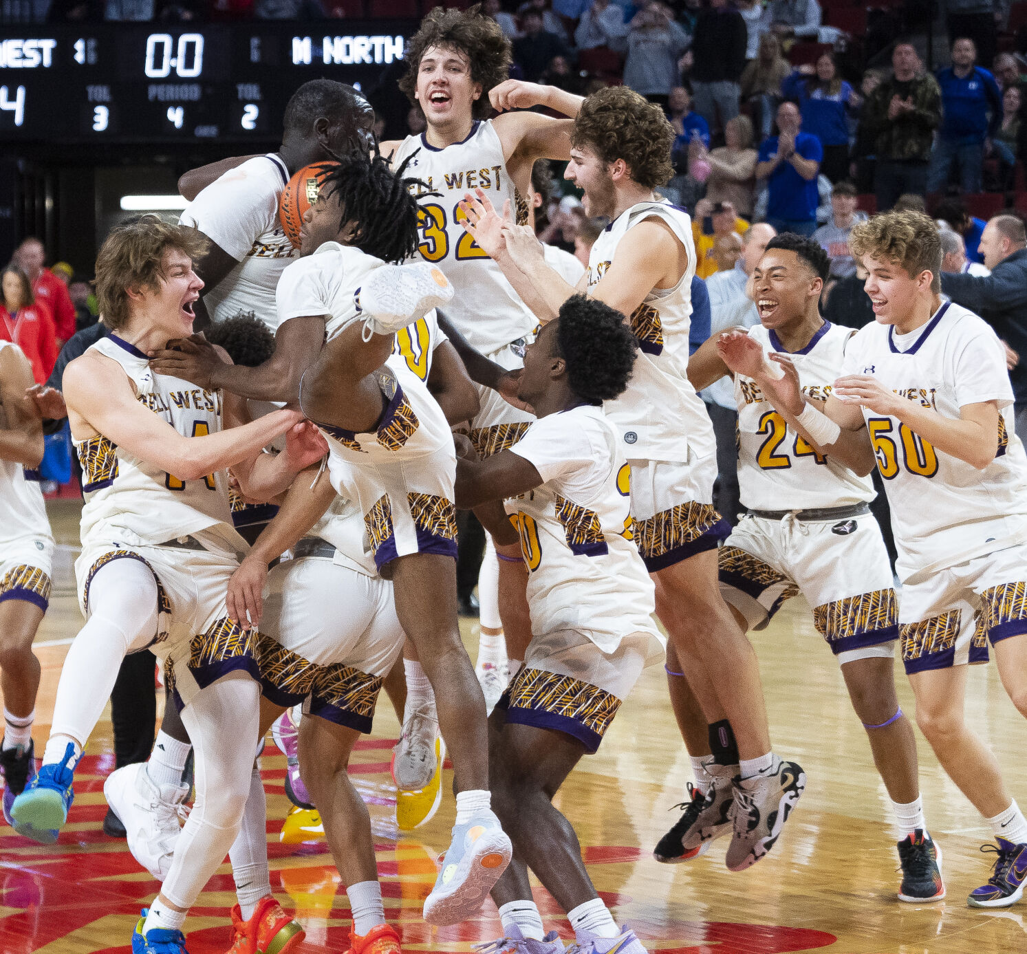 Bellevue West vs. Millard North, 3.11